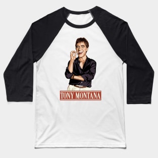 Tony Montana Baseball T-Shirt